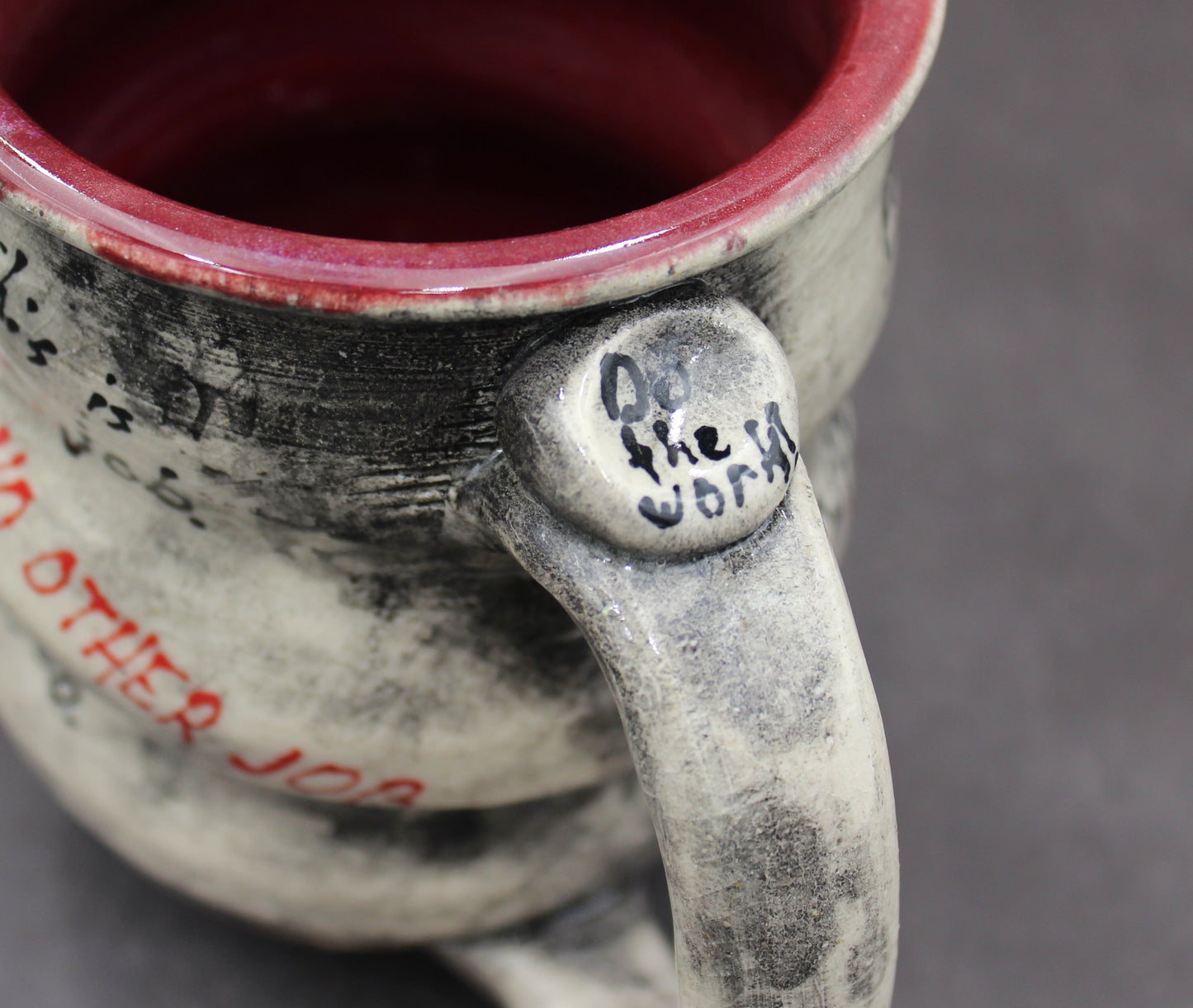 One "Put Your Ass Where Your Heart Wants To Be" Spiral Mug and Book by Steven Pressfield (SK8087)
