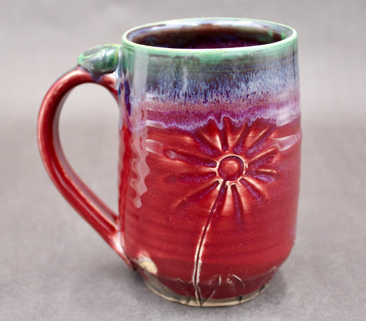 One Bullet Flower Mug and One Autographed Book, "The War of Art" by Steven Pressfield (SK8056)